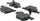 (104.10420) Posi Quiet Brake Pad, Metallic