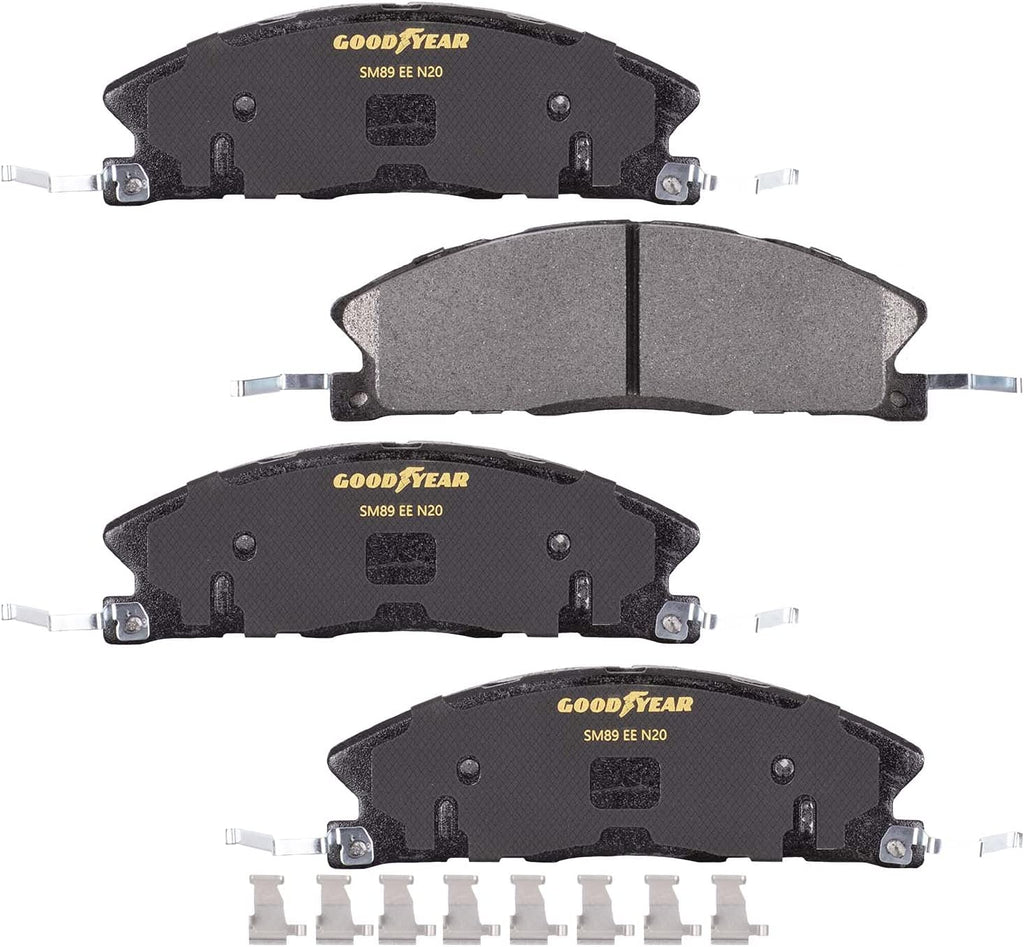 Front Brake Rotors Ceramic Pads for Ford Explorer Flex Taurus Lincoln MKT & More