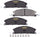 Premium Front Brake Pads for Ford Explorer Flex Taurus Lincoln MKS MKT GYD1611