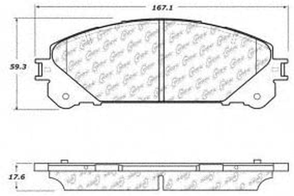 (102.13240) Brake Pad, Metallic
