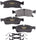 Front Brake Pads for Dodge Jeep & Mercedes-Benz  GYD1455