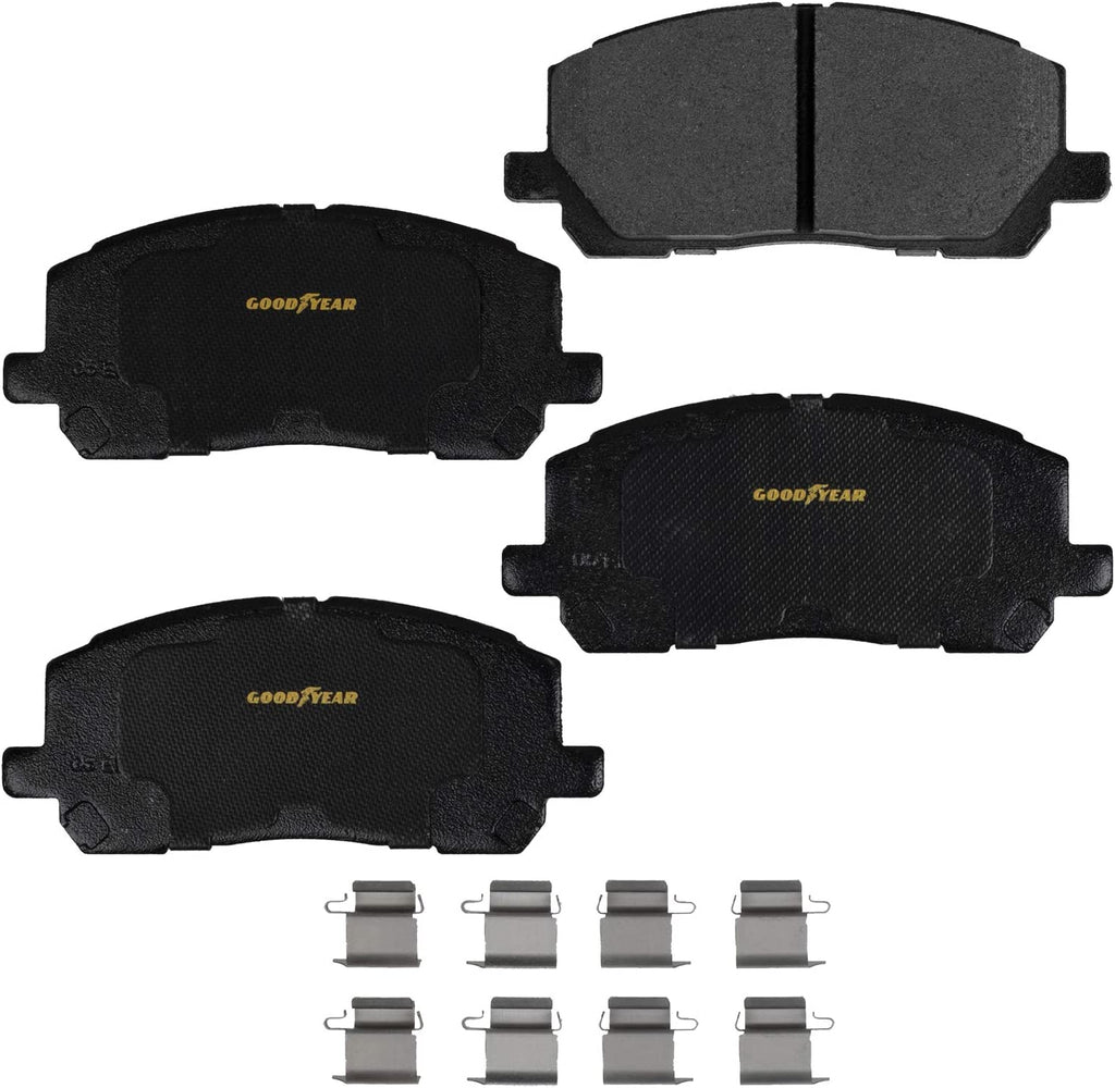 GYD884, Truck & SUV Carbon-Ceramic Front Brake Pads for 2001-07 Toyota Highlander