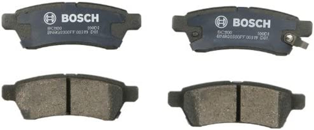 BP605 Quietcast Premium Semi-Metallic Disc Brake Pad Set - Compatible with Select Toyota T100; FRONT