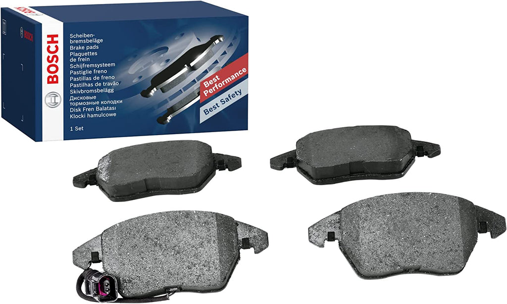 Disc Brake Pads SET Front Rear Axle Compatible with Audi A1 A3 SEAT SKODA VW 03-