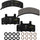 GYD368, Truck & SUV Carbon-Ceramic Front Disc Brake Pads for Chevys and Gmcs