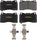 Premium Front Semi Metallic Brake Pads for Ford Chevy & More Goodyear GYD1001