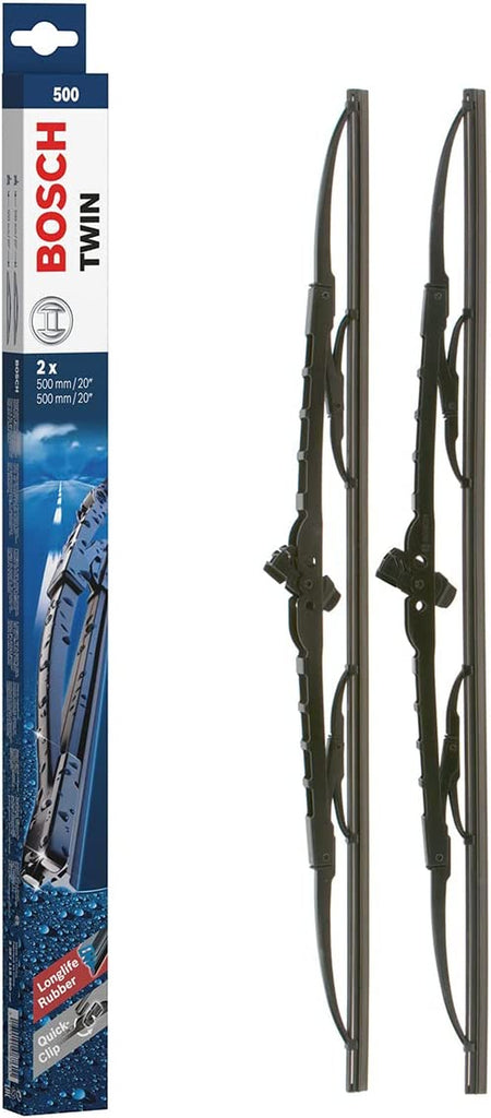 Wiper Blade Twin 500, Length: 500Mm/500Mm – Set of Front Wiper Blades