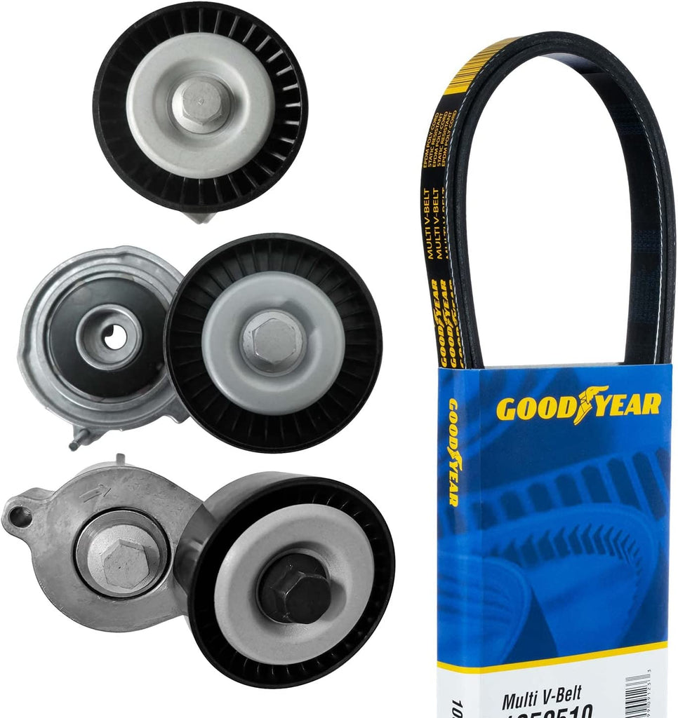 3171 Serpentine Belt Drive Component Kit, Gray