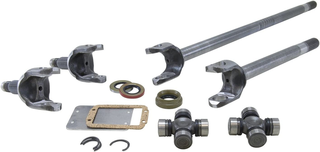 Yukon Chromoly Front Axle Kit for Jeep JK Non-Rubicon D30 W/1350 (7166) Joints