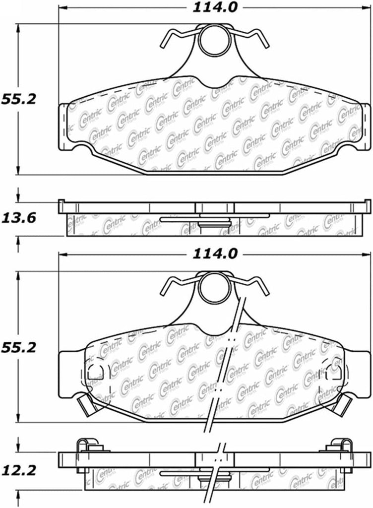 105.04130 Rear Brake Pad