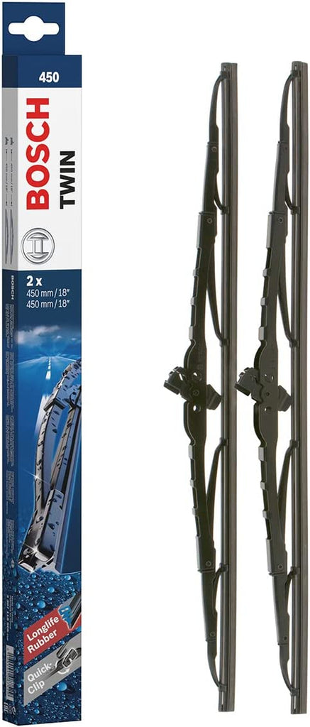 3 397 118 505 Wiper Blade Set Twin Spoiler 450S, 450 X 450 Mm