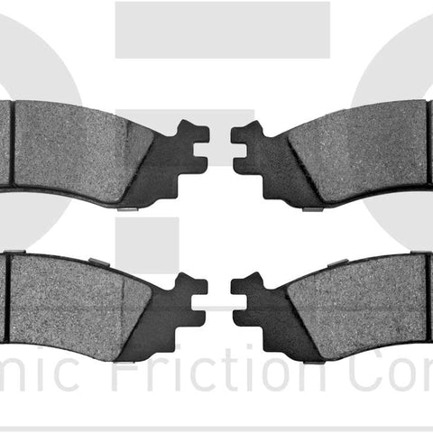 5000 Advanced Brake Pads - Ceramic 1551-1158-00-Front Set for 2006-2010 Ford Explorer, 2006-2010 Mercury Mountaineer, 2007-2010 Ford Explorer Sport Trac