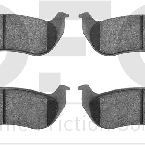 3000 Semi-Metallic Brake Pads 1311-0881-00-Rear Set for 2002-2005 Ford Explorer, 2002-2005 Mercury Mountaineer