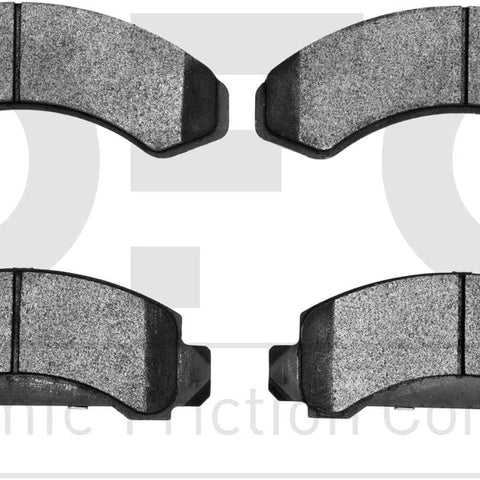 3000 Semi-Metallic Brake Pads 1311-0387-00-Front Set