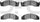 3000 Semi-Metallic Brake Pads 1311-0411-00-Front or Rear Set for 1988-1997 Ford F53, 1988-1997 Ford F59, 1997-1998 Ford F-450 Super Duty, 1999-2002 Ford E-450 Econoline Super