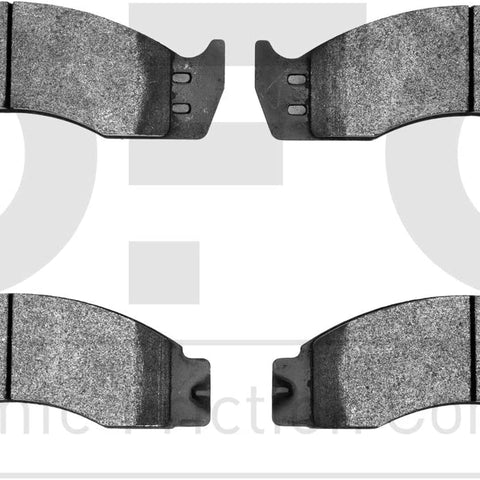 3000 Semi-Metallic Brake Pads 1311-0411-00-Front or Rear Set for 1988-1997 Ford F53, 1988-1997 Ford F59, 1997-1998 Ford F-450 Super Duty, 1999-2002 Ford E-450 Econoline Super
