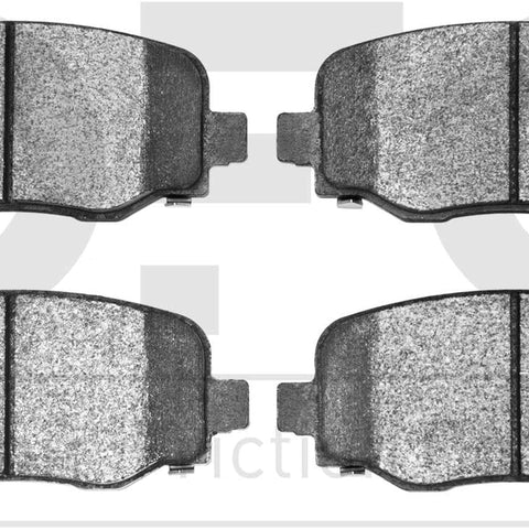 3000 Ceramic Brake Pads 1310-1734-00-Rear Set for 2014-2022 Jeep Cherokee, 2015-2017 Chrysler 200