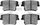 3000 Ceramic Brake Pads 1310-1057-00-Rear Set for 2005-2008 Dodge Magnum, 2005-2022 Chrysler 300, 2006-2020 Dodge Charger, 2009-2020 Dodge Challenger