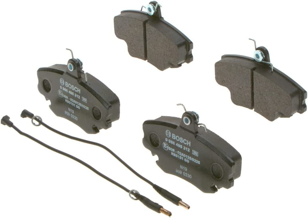 BOSCH BRAKE PAD SET - 0986495212