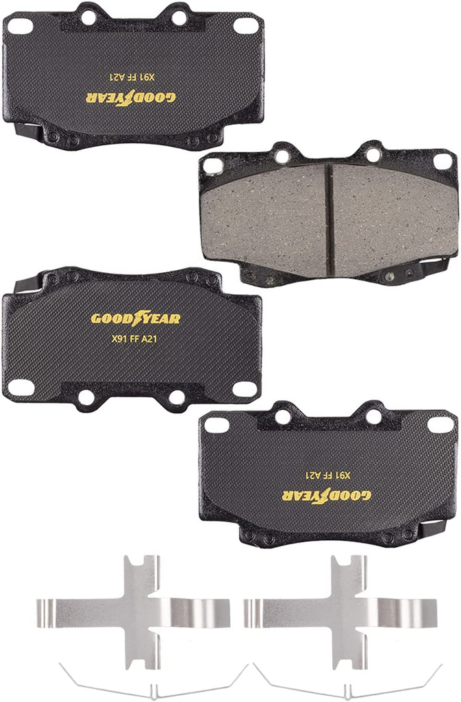 Front Brake Pads for 1999-2004 Toyota Tacoma  GYD799