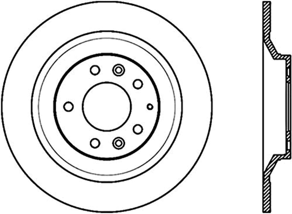 Parts 121.45074 C-Tek Standard Brake Rotor