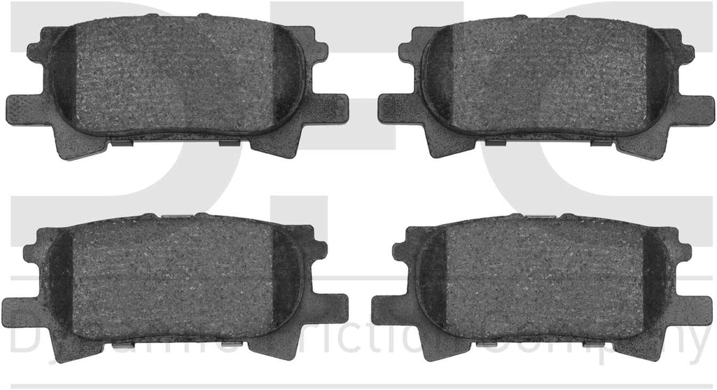 3000 Ceramic Brake Pads 1310-0996-00-Rear Set for 2004-2006 Lexus RX330, 2004-2007 Toyota Highlander, 2006-2008 Lexus Rx400H, 2007-2009 Lexus RX350