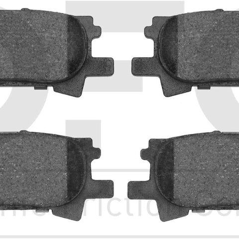 3000 Ceramic Brake Pads 1310-0996-00-Rear Set for 2004-2006 Lexus RX330, 2004-2007 Toyota Highlander, 2006-2008 Lexus Rx400H, 2007-2009 Lexus RX350