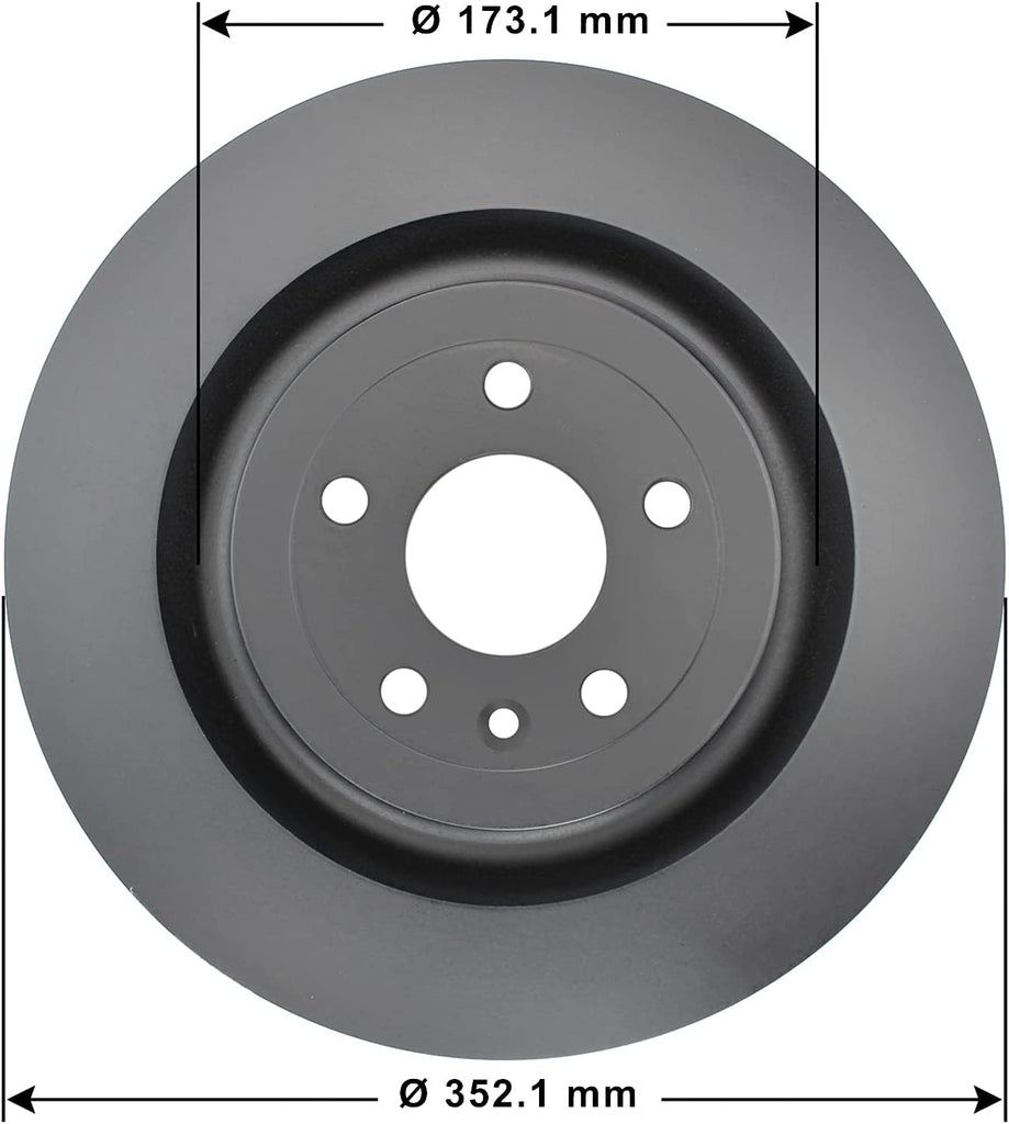 Front Brake Rotors Ceramic Pads for Ford Explorer Flex Taurus Lincoln MKT & More