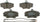 BOSCH BRAKE PAD SET - 0986495212