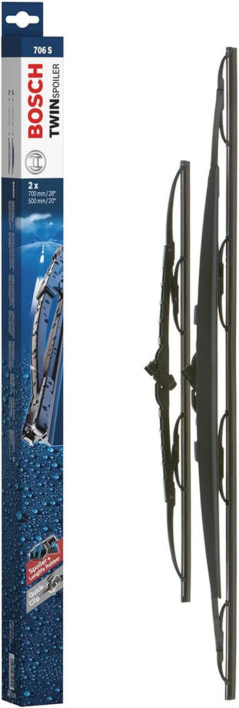 Wiper Blade Twin Spoiler 706S, Length: 700Mm/500Mm – Set of Front Wiper Blades