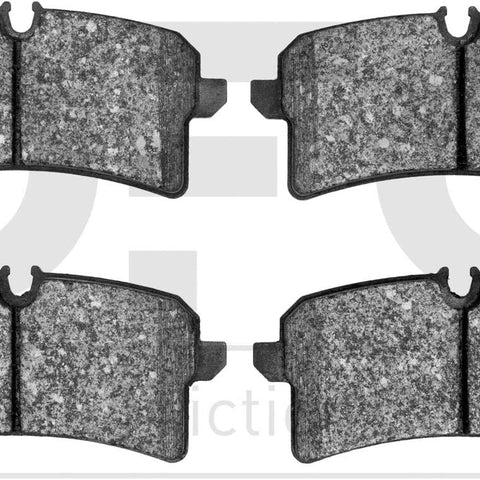 5000 Advanced Brake Pads - Low Metallic 1552-1780-00-Rear Set for 2015-2018 Porsche Macan