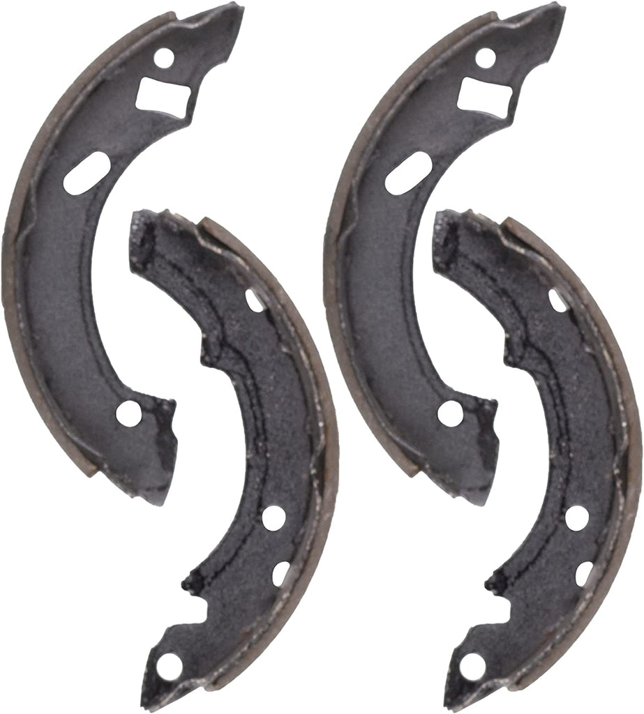 Premium Rear Brake Shoes for 81-90 Ford Escort 81-87 Mercury Lynx Goodyear S500