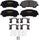 Front Brake Pads for Nissan Qashqai Rogue Sport X-Trail Renault Koleos GYD1737