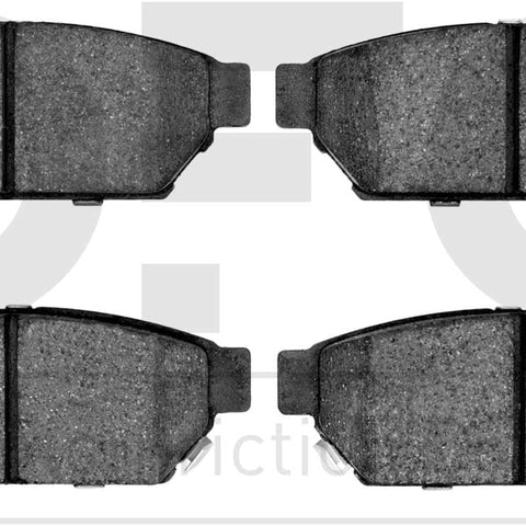 3000 Ceramic Brake Pads 1310-0596-00-Rear Set for 1992-1993 Mitsubishi Mirage, 1993-1994 Dodge Colt, 1993-1994 Plymouth Colt, 1993-1996 Eagle Summit
