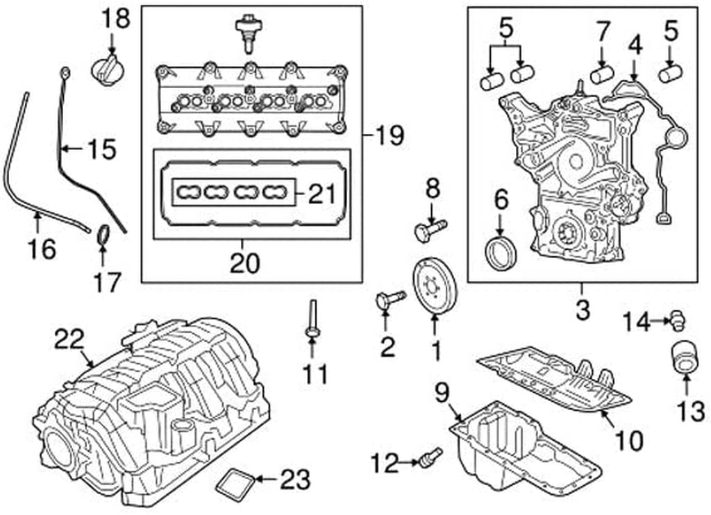 Part 53022343AL Engine Oil Pan
