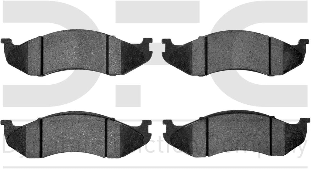 3000 Semi-Metallic Brake Pads 1311-0477-00-Front Set for 1990 Jeep Wagoneer, 1990-1992 Jeep Comanche, 1990-2001 Jeep Cherokee, 1990-2006 Jeep Wrangler, 1993-1998 Jeep Grand