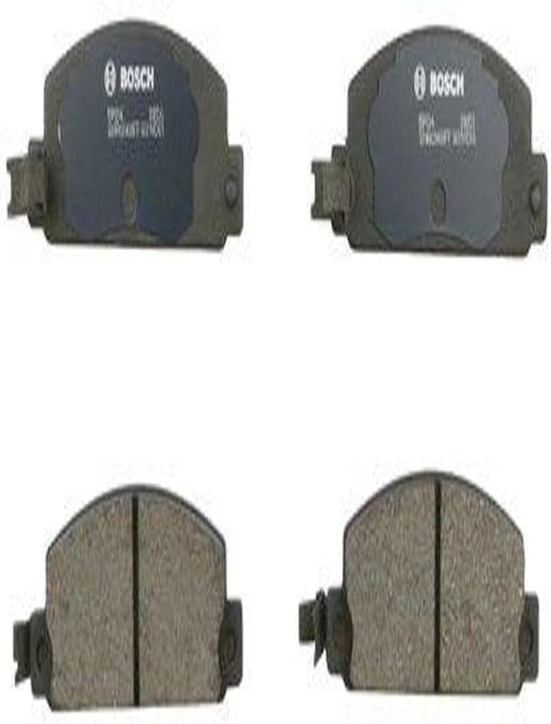 BP134 Quietcast Premium Semi-Metallic Disc Brake Pad Set - Compatible with Select Chevrolet LUV; FRONT