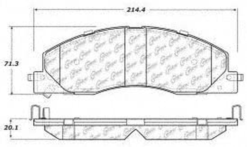 Metallic Brake Pad