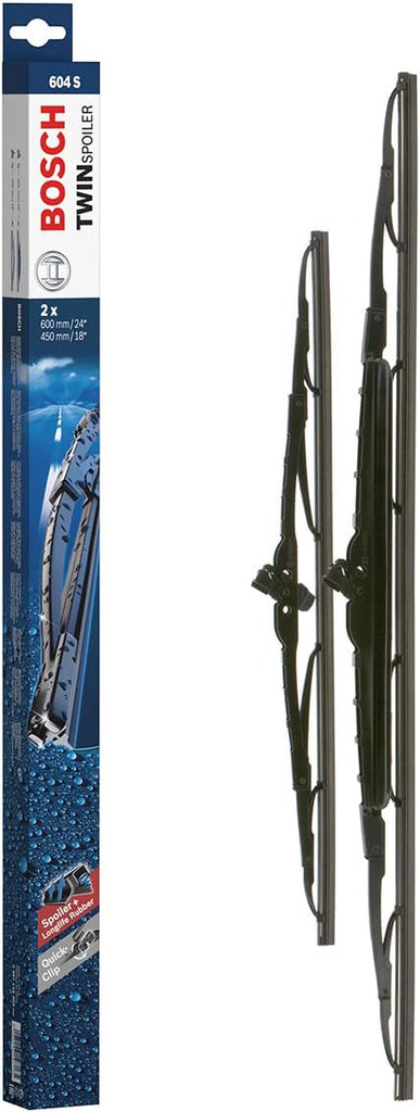 Wiper Blade Twin Spoiler 604S, Length: 600Mm/450Mm – Set of Front Wiper Blades