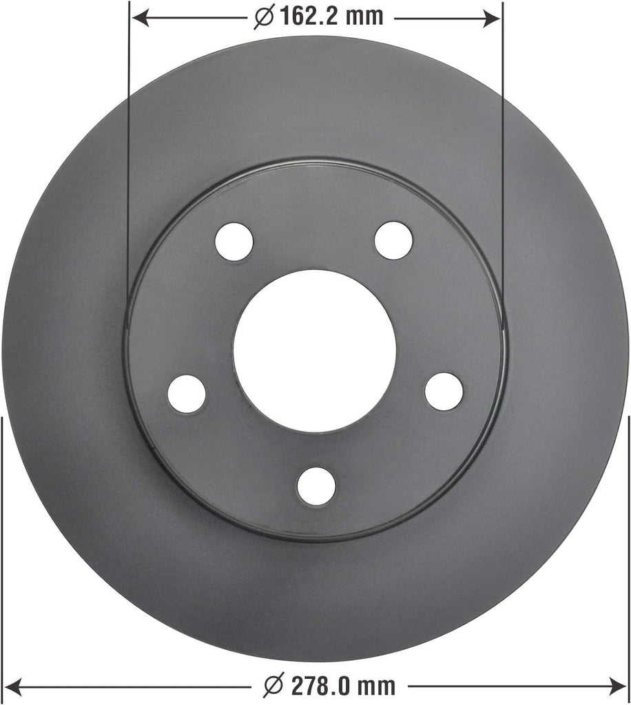 Front Brake Rotors & Ceramic Pads Kit for 99-05 Pontiac Montana