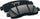 Ultrastop ULT537 Rear Ceramic Brake Pad Set