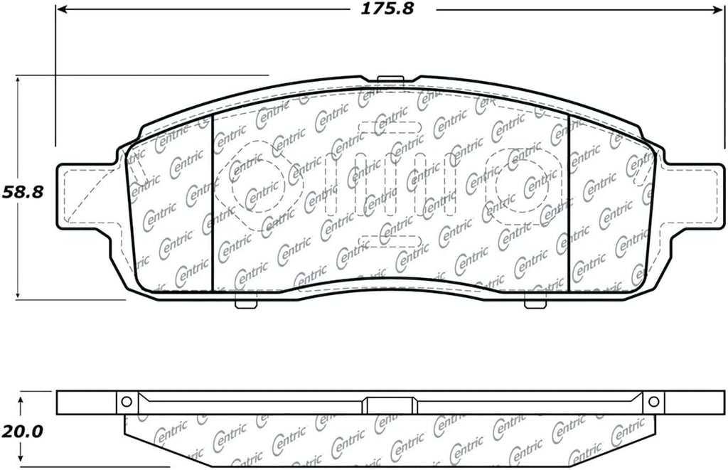 104.13920 Front Brake Pad