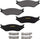 GYD777 Premium Carbon Ceramic Front Disc Brake Pads Set Vehicle Replacement Part for Ford F53 Models 1999 to 2007