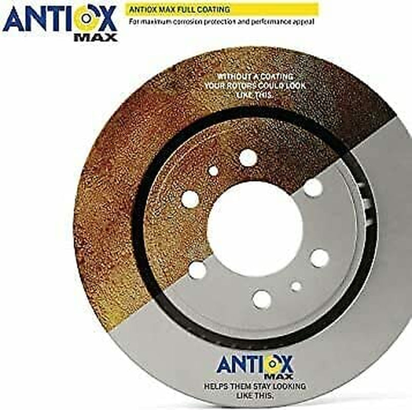 Front Brake Rotors Ceramic Pads Kit for 11-12 Hyundai Elantra Goodyear PRK3620F