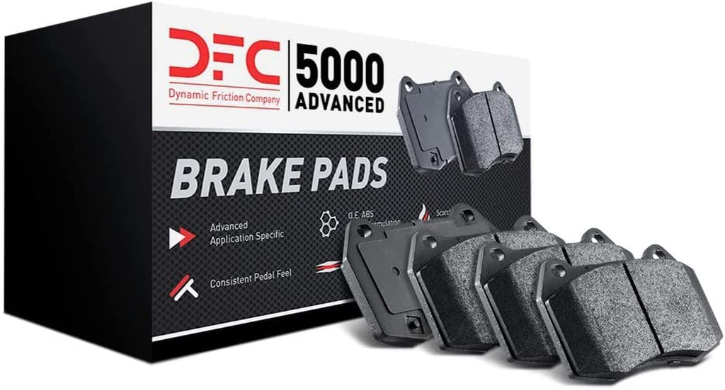 5000 Advanced Brake Pads - Semi Metallic 1551-1066-00-Front or Rear Set