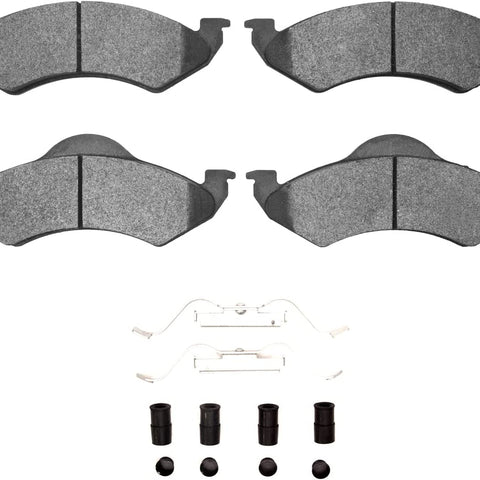3000 Semi-Metallic Brake Pads and Hardware Kit