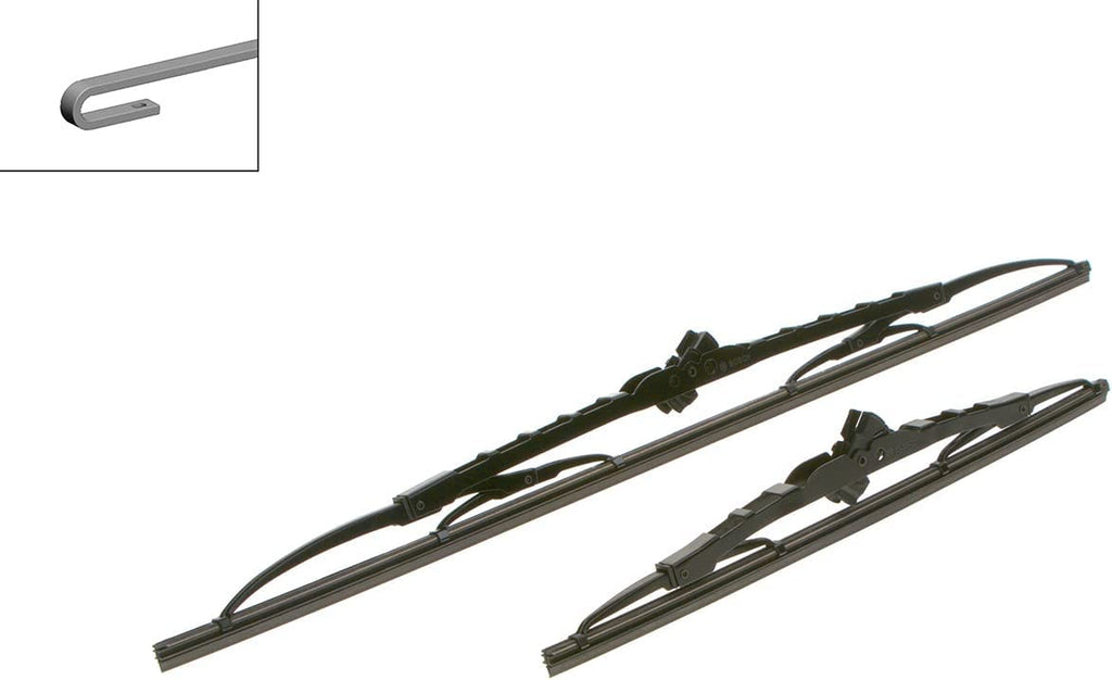 Wiper Blade Twin 553, Length: 550Mm/340Mm – Set of Front Wiper Blades