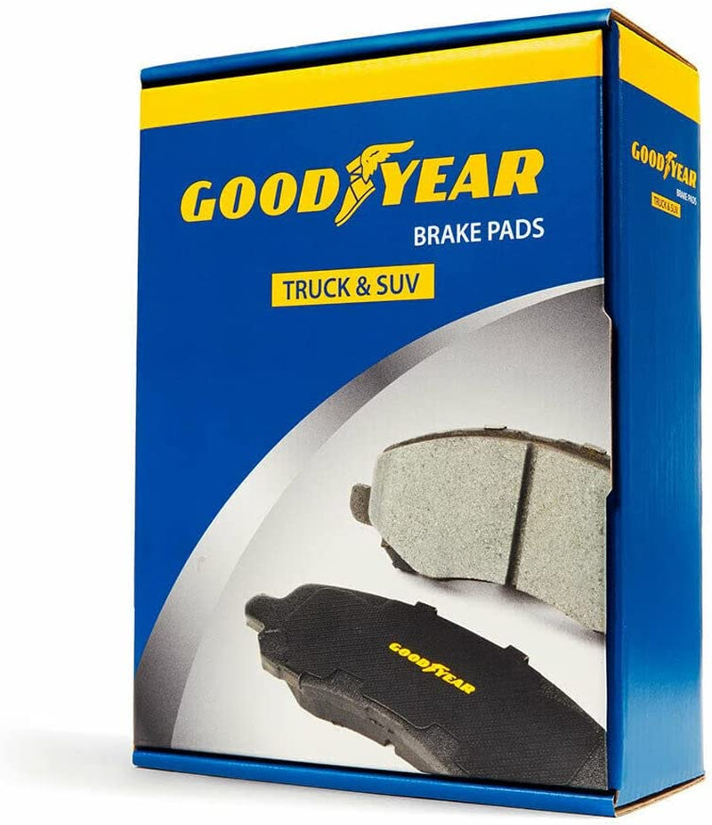 GYD1335 Automotive Carbon Ceramic Automotive Front Disc Brake Pads Set Vehicle Replacement Part for Select Trucks and Suvs
