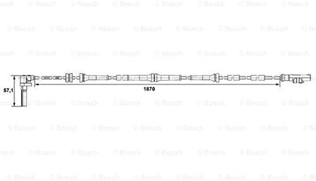 0265007487 Wheel-Speed Sensor