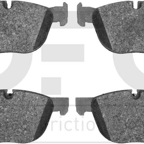 3000 Semi-Metallic Brake Pads 1311-1294-00-Front Set for 2007-2018 BMW X5, 2008-2019 BMW X6, 2016-2018 BMW X4